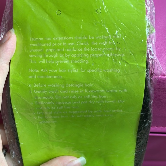 Neotress 100% human hair extensions HH Straight Bulk 14 color 1B new - Picture 4 of 4